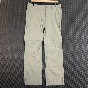Guide Series Beige Convertible Pants Shorts Straight Leg Hiking Outdoor Women 10